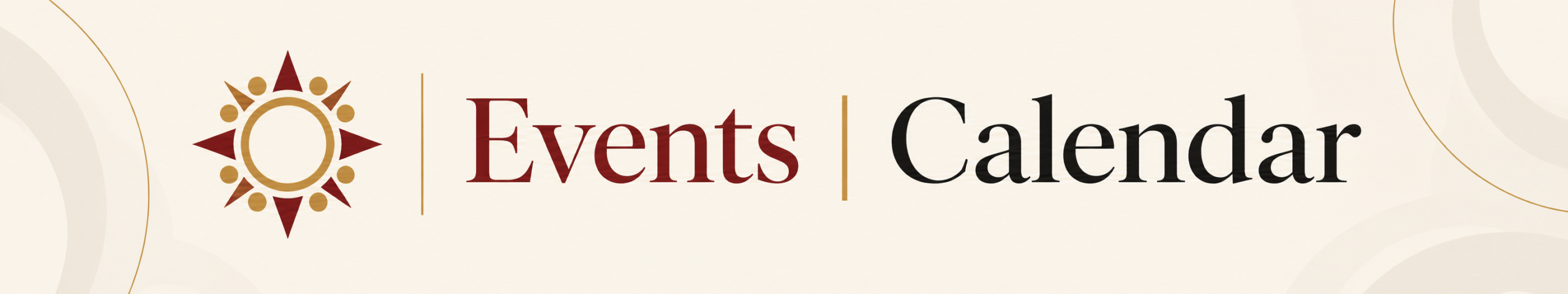 2026_ Elegant Events Calendar Banner